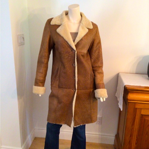 liz philips collection Jackets & Blazers - Genuine Sherling Coat